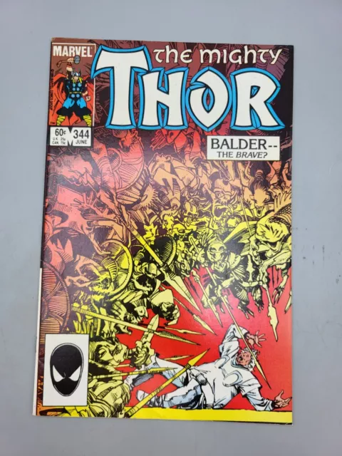 The Mighty Thor Vol 1 #334 June 1984 Whatever Happened To Balder The Brave Comic