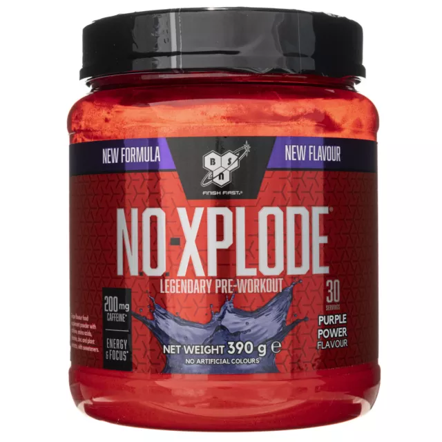 BSN No-Xplode Purple Power raisin, 390 g