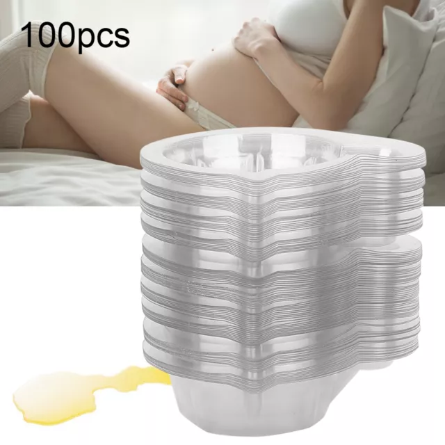 100X Early Pregnancy Test Urine Cup Disposable Ovulation Test Urine Container UK