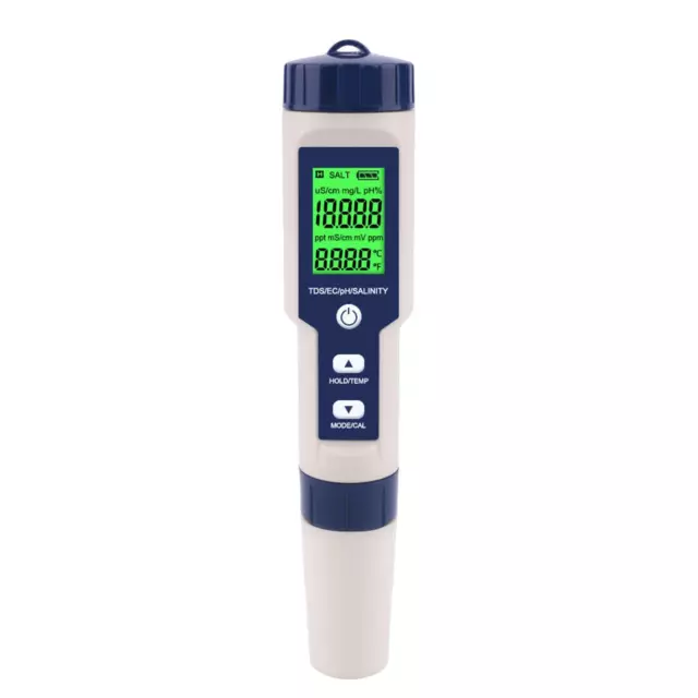 Portable LCD TDS PH METER AQUIariums Pool Conductivité Mesures de Test de La 3