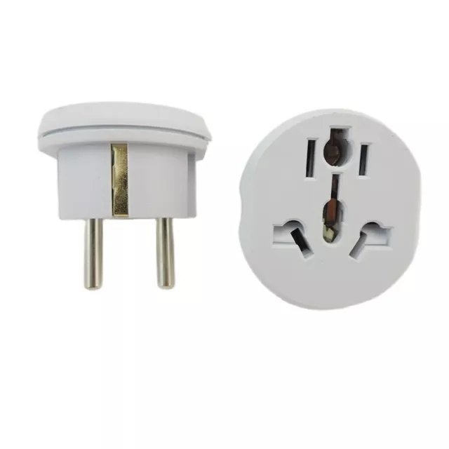 Au Uk Us To Eu Euro Plug Adapter Converter European Travel Ac Power Socket Usa