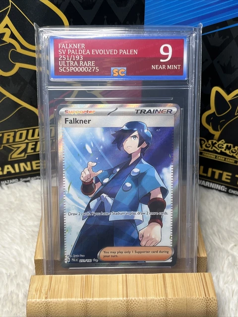 Pokémon TCG Falkner Scarlet & Violet - Paldea Evolved 251/193 Holo Ultra Rare