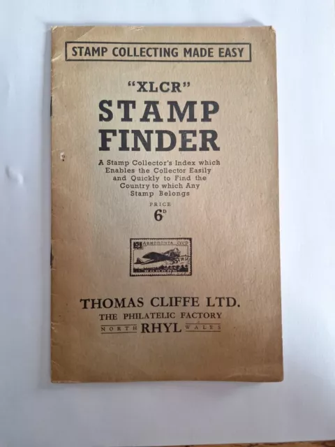 Trova francobolli XLCR Timbro Collezione Made Easy Index Thomas Cliffe Ltd 6d Freepost