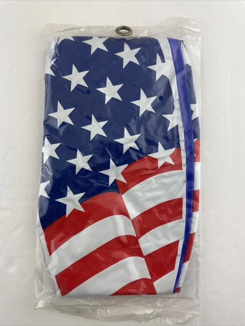 SUNCO AMERICANA INFLATABLE Beach Ball 20 inches Red White Blue Flag $35 ...