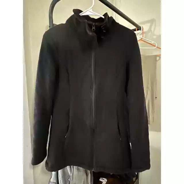 North Face Caroluna Fleece Lined Jacket Size S Small Women’s Black Medium Weight