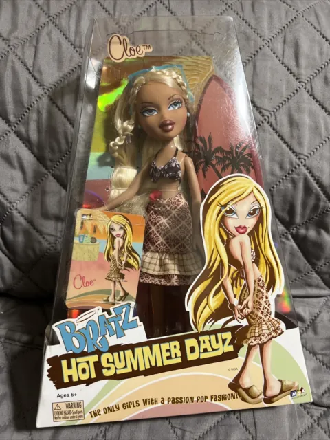 BRATZ CLOE HOT Summer Dayz Doll 2007 Hawaii New in Box - READ