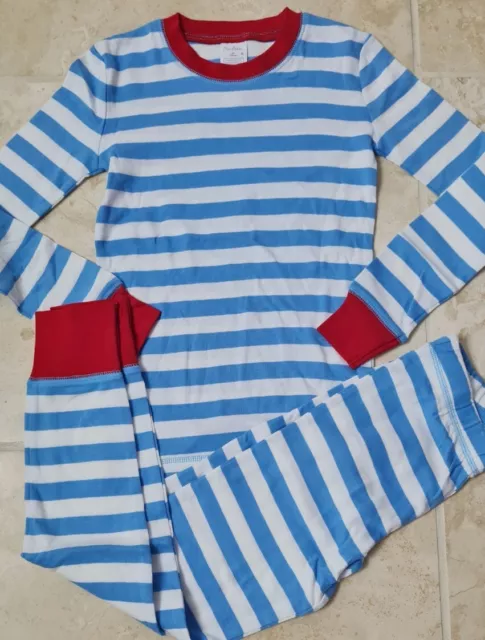 MINI BODEN BOYS Snug Long Pajamas SET STRIPES AGE 9 YEARS BRAND NEW