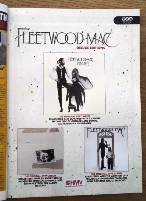 FLEETWOOD MAC 'Rumours + 2'  2004  magazine ADVERT/Poster/clipping 11x8 inches