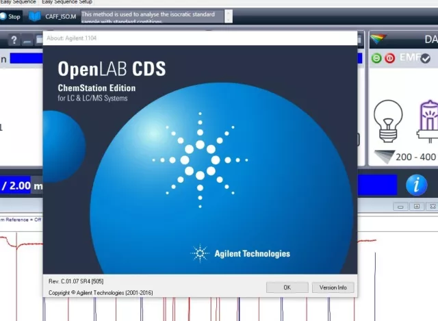 Agilent Open Lab software on Win10, SSD, 3D, LC,  UHPLS, TESTED