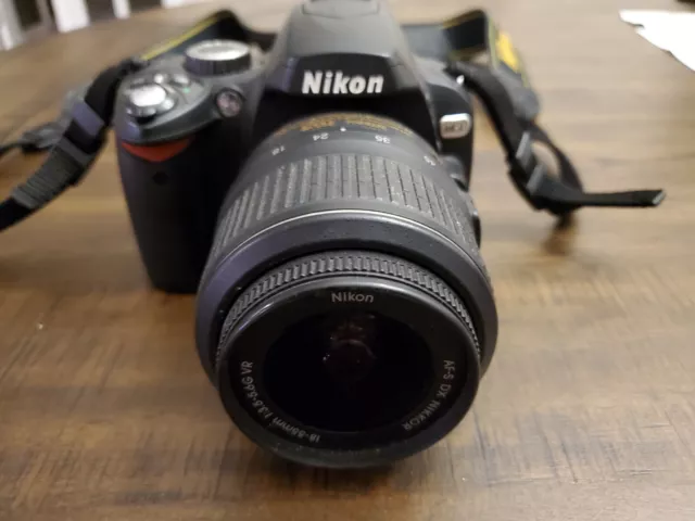 Nikon D60 10.2MP Digital SLR Camera w/ AF-S Nikor 18-55mm 1:3.5-5.6G VR lens