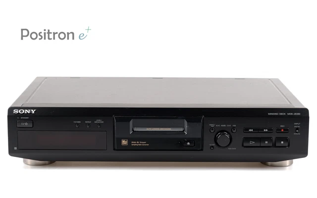 Platine MiniDisc Sony MDS-JA333ES – Argent – MDLP – Occasion Fonctionnelle (lot Pièces)