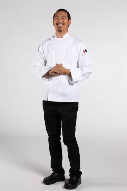 Uncommon Chef Unisex Sienna Chef Coat #0437