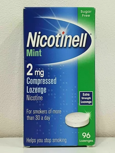 Nicotinell Minze 1 mg/2 mg komprimierte Lutschtabletten x 96 (Stärke wählen) 2