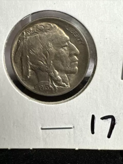 * 1913-P Type 1 * Superb Gem Bu Ms Buffalo Nickel * From Original Collection #17