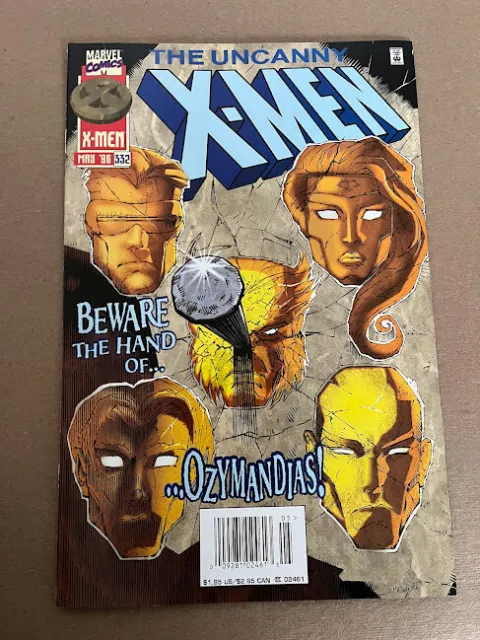 Uncanny X-Men # 332 Vf Newsstand Copy Marvel Comics 1996 Wolverine