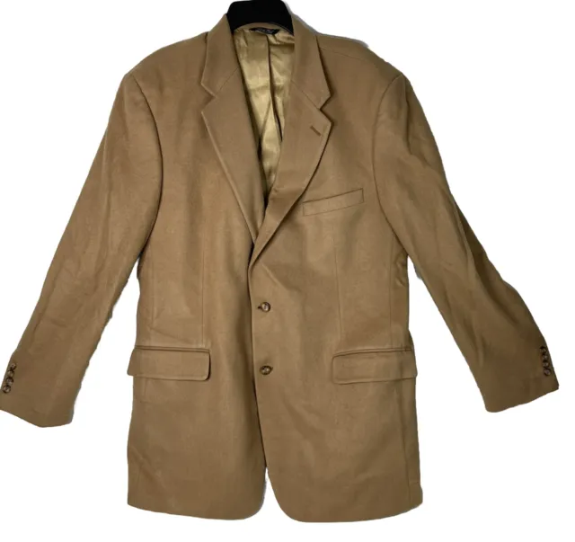 H.G. Thrash Clothier-Vicuna 100% Cashmere Men’s 2B/CV, Fall Sport Coat-(46.L)