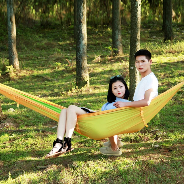260 X140cm Camping Hammock Two Person Hammock Portable Hammock Ultra Light 12