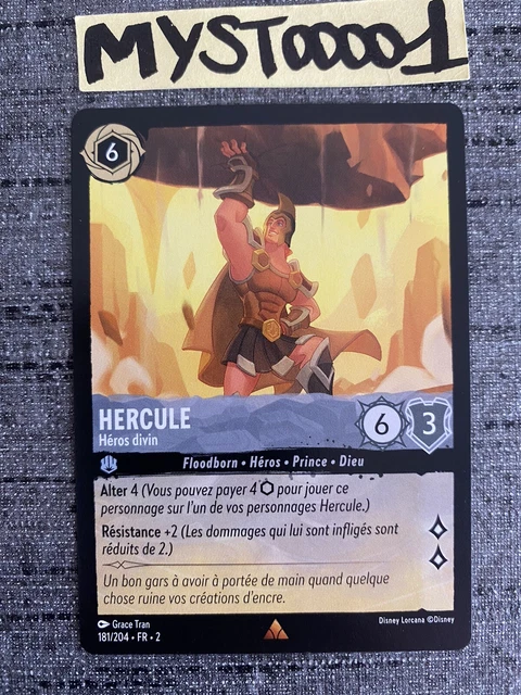 Carte Disney Lorcana Chapitre 1 – Ce Rêve Bleu 195/204 Super Rare FOIL NEUF