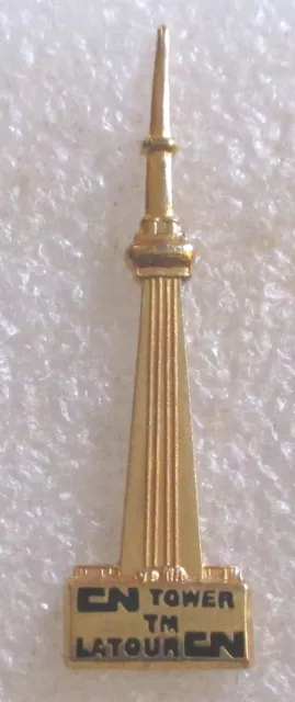 CN Tower - Toronto, Ontario Canada Tourist Travel Souvenir Pin