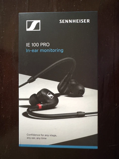 Sennheiser IE 100 PRO In-Ear Monitoring Headphones - Black (508940) Sennheiser IE 100 PRO In-Ear Monitoring Headphones - Black (508940)
