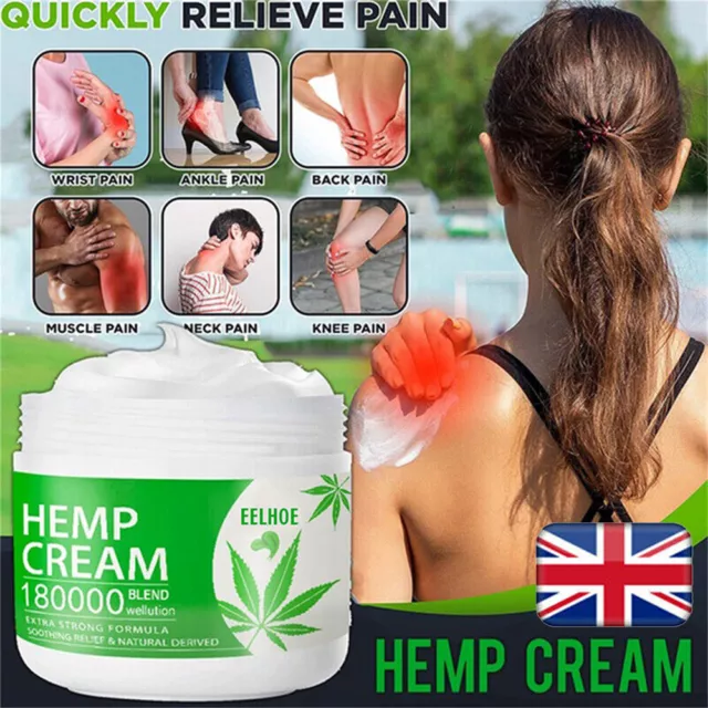 Hemp Cream for Pain Relief EXTRA STRONG CREAM Arthritis And Back Pain Cream 2023