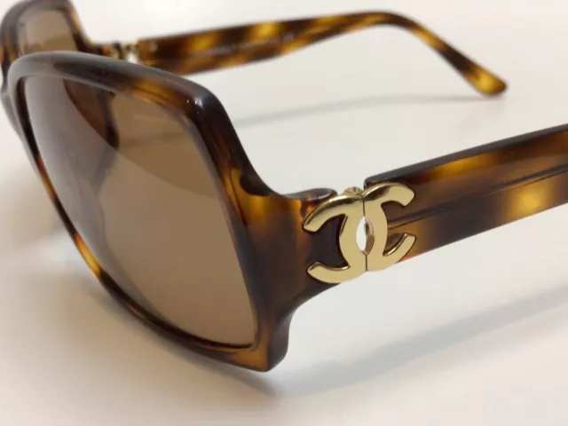 CHANEL LADIES GOLD CC LOGO Sunglasses ( 58-17 125 ) $99.99 - PicClick