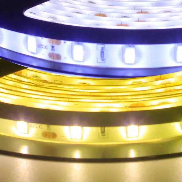 12V Wasserdicht LED Streifen Warmweiß Dimmbar 5m 10m 20m 5630 Stripe Lichtband