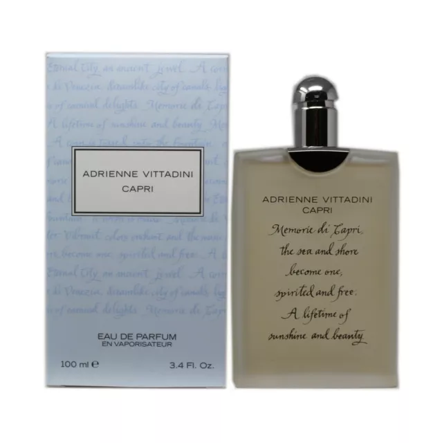 Adrienne Vittadini Capri Eau De Parfum Spray 100 Ml/3.4 Fl.oz.