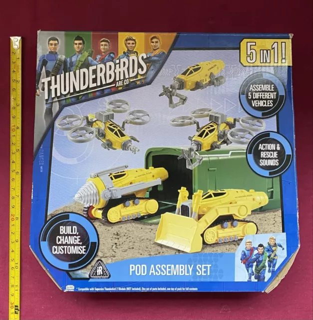 Thunderbirds Are Go 5 In 1 POD Assembly Set