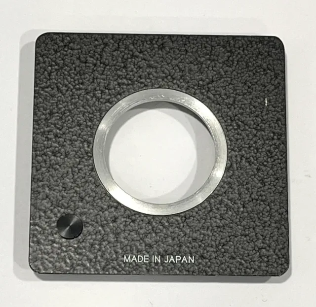GENUINE Horseman Sinar Compur Pronto Copal # 0 Camera Lens Board - Made in Japan