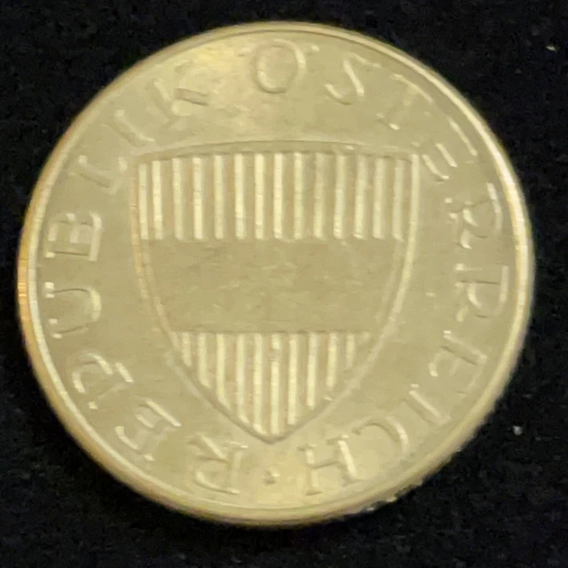 Austria 50 Groschen Coin 1973 Second Republic Aluminum Bronze 19.5mm KM # 2889 6