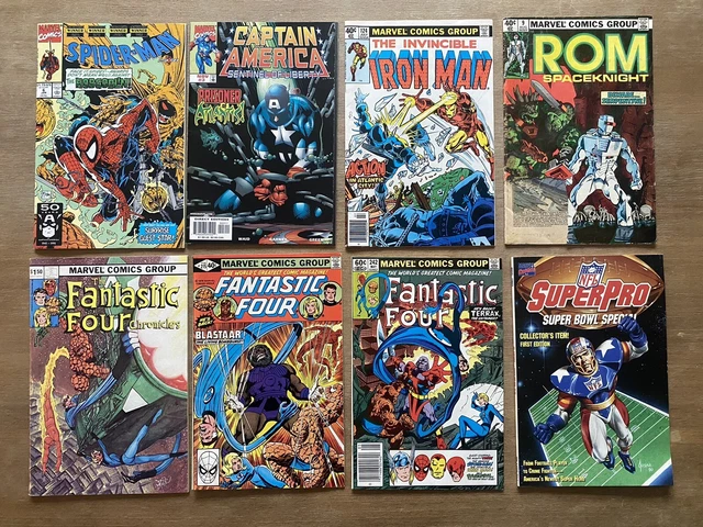 Marvel Comics Lot: 8 issues random titles *KEY ISSUE* BRONZE AGE