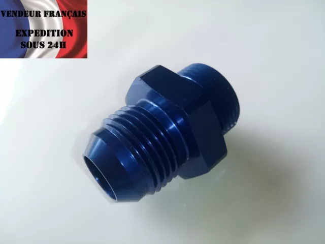 Adaptateur Pas Dash/AN en Pas Métrique, AN 4 => M12 x 1,25 mm, VENDEUR FRANCAIS