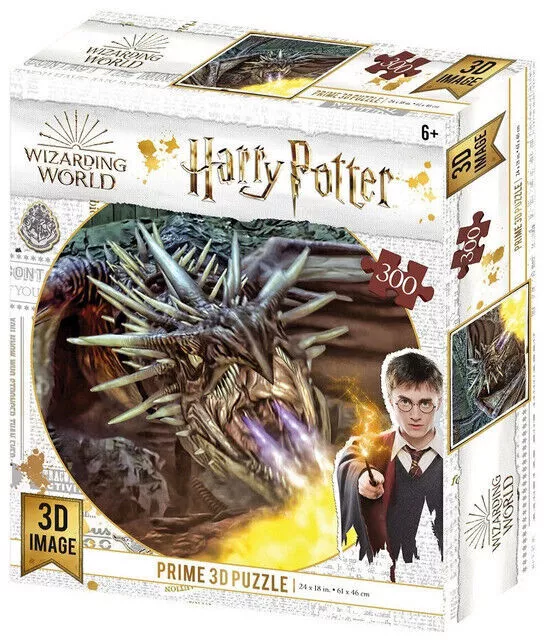 Magiczne puzzle 300 elementów. Wizarding World. Harry Potter. Rogogon Węgierski