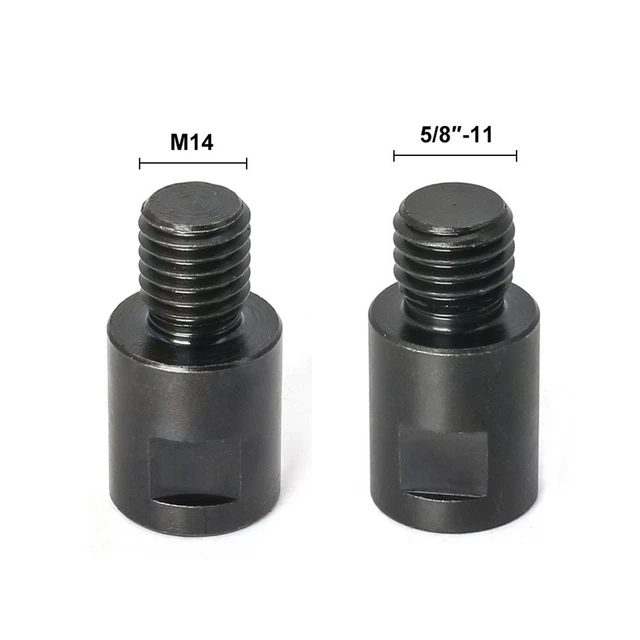 Convertitore adattatore corona diamantata 5/8-11 su M14&M14 su 5/8-11 adattatore trapano ✅