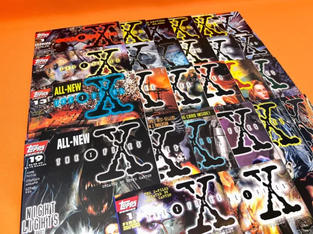 X-Files (1995) #1-24 + Annual & Digest - Topps Comics Scully Mulder - Vf Lot Run