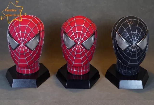 Spider Man Venom Spiderman Tobey Maguire Cosplay Props Helmet Mask Replica Gift