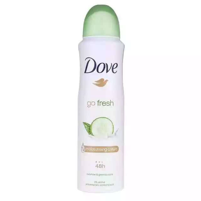 Dove Go Fresh Anti-Perspirant Spray 150mL - Cucumber & Green Tea 48H