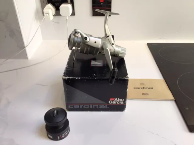 Abu Cardinal X4 Rd Reel Spare Spool & Box Vgc