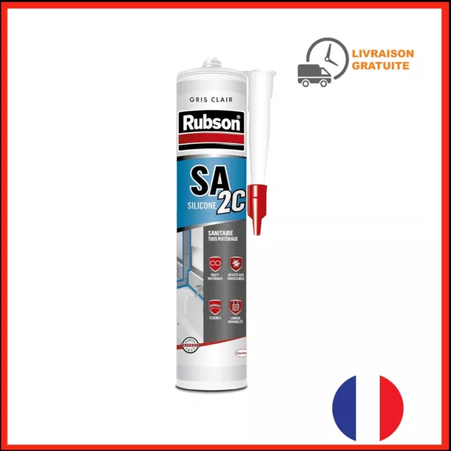 Silicone tous supports gris 280ml
