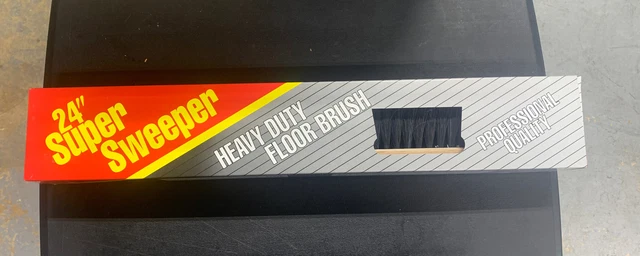 24" Super Sweeper - Heavy Duty Floor Brush