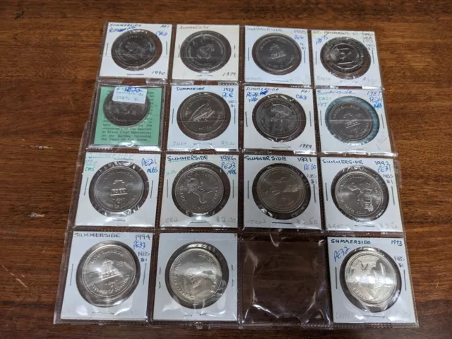 15 pc. Greater Summerside Chamber of Commerce PEI Trade Dollar Collection