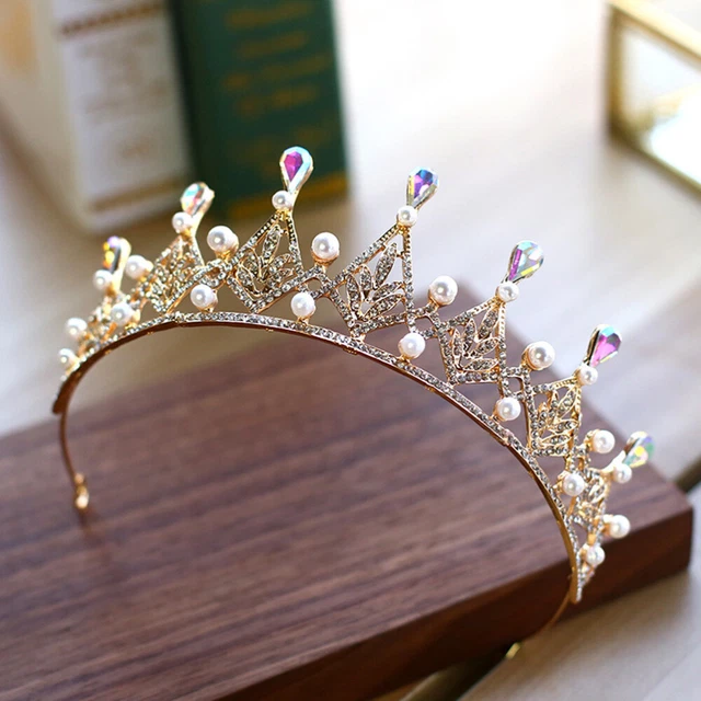 Femmes Couronne De Luxe À La Main Bande De Cheveux Cerceau De Cheveux Avec