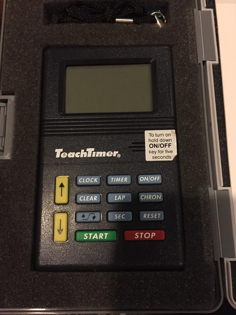 Teachtimer TEACHTIMER TEACHER CLASSROOM Clock Timer Schedule Class School Stokes ...