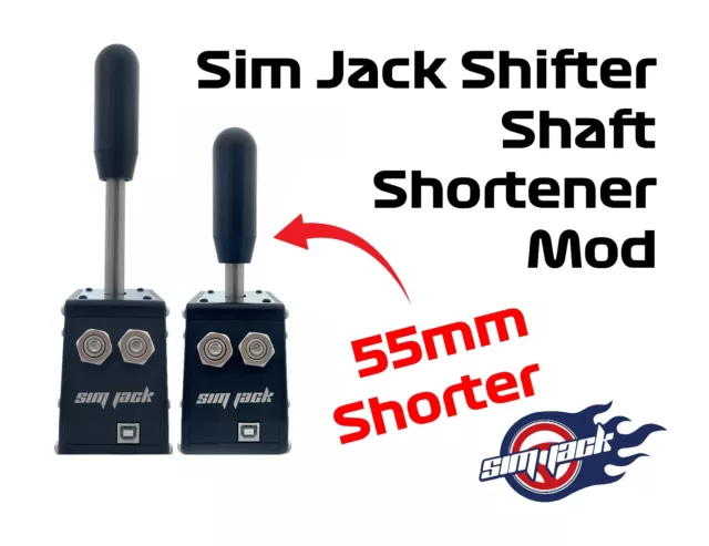 Sim Jack Sequential Shifter Shaft Shortener Short Shifter