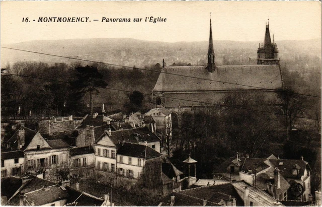 CPA MONTMORENCY - Panorama sur l'Église (107048)