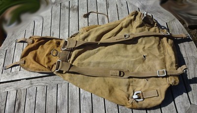 ORIGINALE WH Wehrmacht Dak Africa Africa corpo Zaino II 