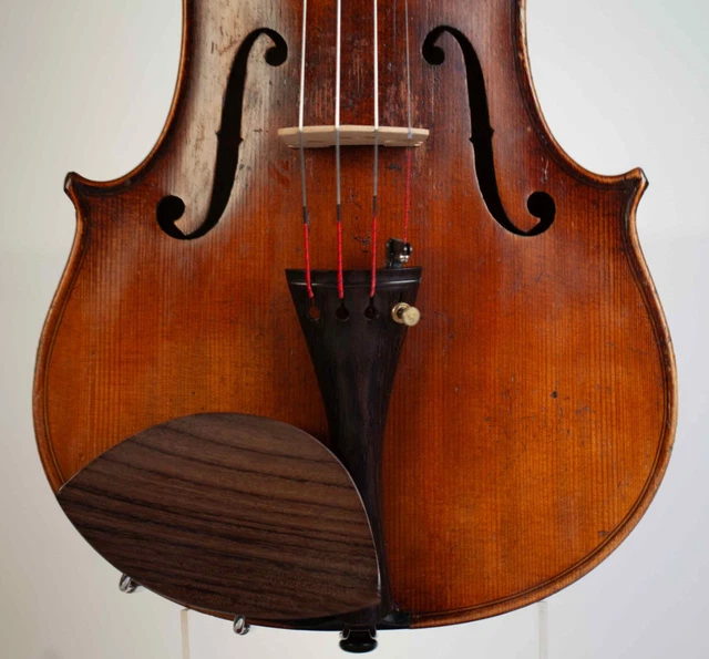 VERY OLD NICE 4/4 violin violon viola Geige Bratsche labeled ALDRIC £ ...