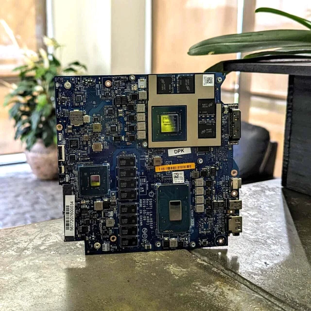 DELL ALIENWARE M17 R2 Motherboard Intel i7-9750H CPU 16GB Ram GTX1650 ...
