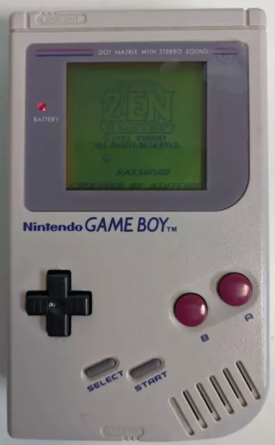 Nintendo Game Boy Classic Spielkonsole DMG-01 | Grau | Gereinigt | Neuteile |762